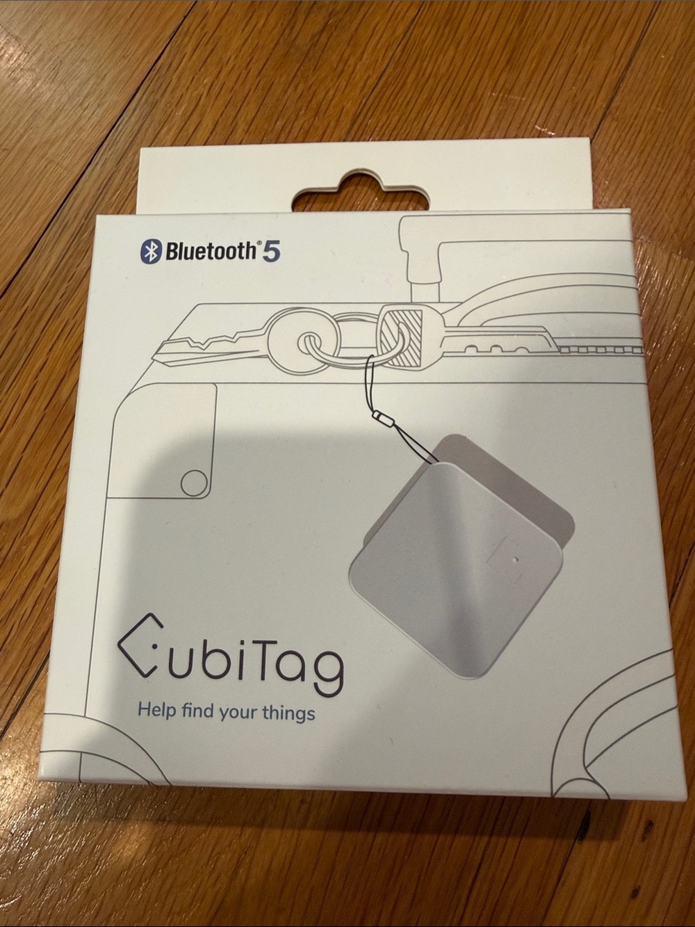 Bluetooth 5 Item Finder - White